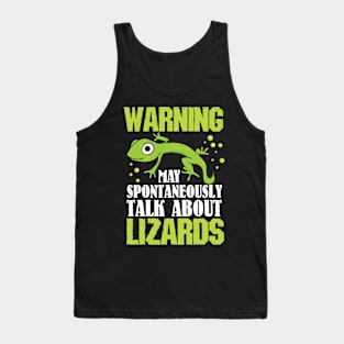 Bearded Dragon T Shirt I lizard gecko iguana gift Tank Top